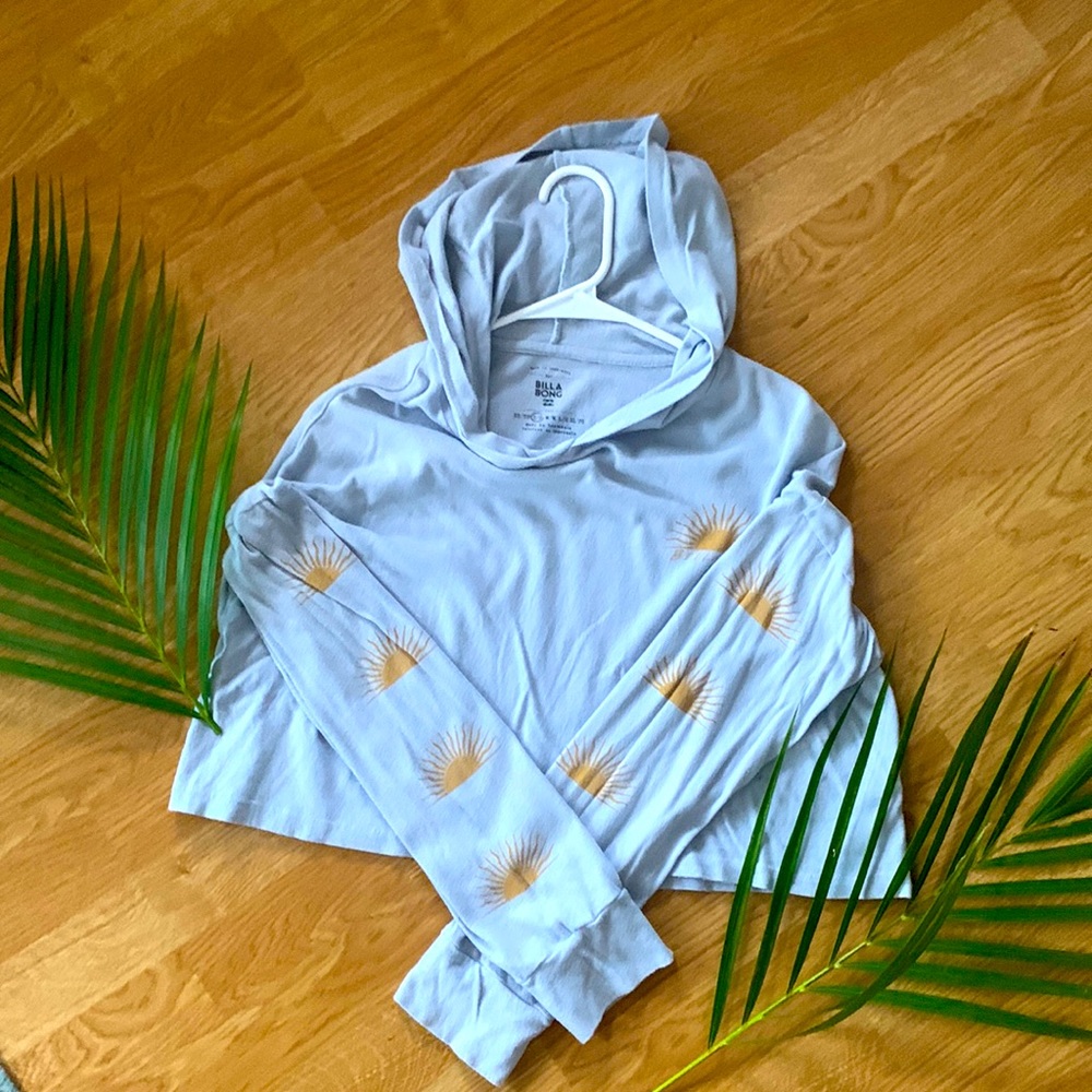 Billabong Long Sleeve Crop Top